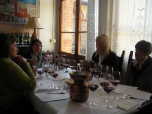 Valerie Lavigne alla degustazione di Prime Donne