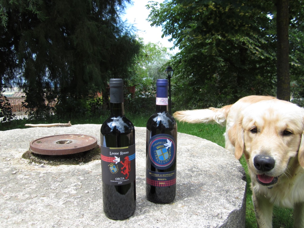 Brunello Riserva 2005 Orcia Doc Leone Rosso 2007 con Felix