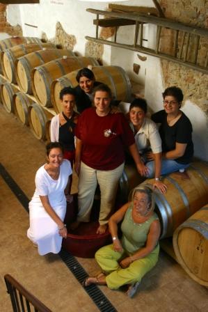Lo staff al femminile delle Fattorie di Donatella Cinelli Colombini