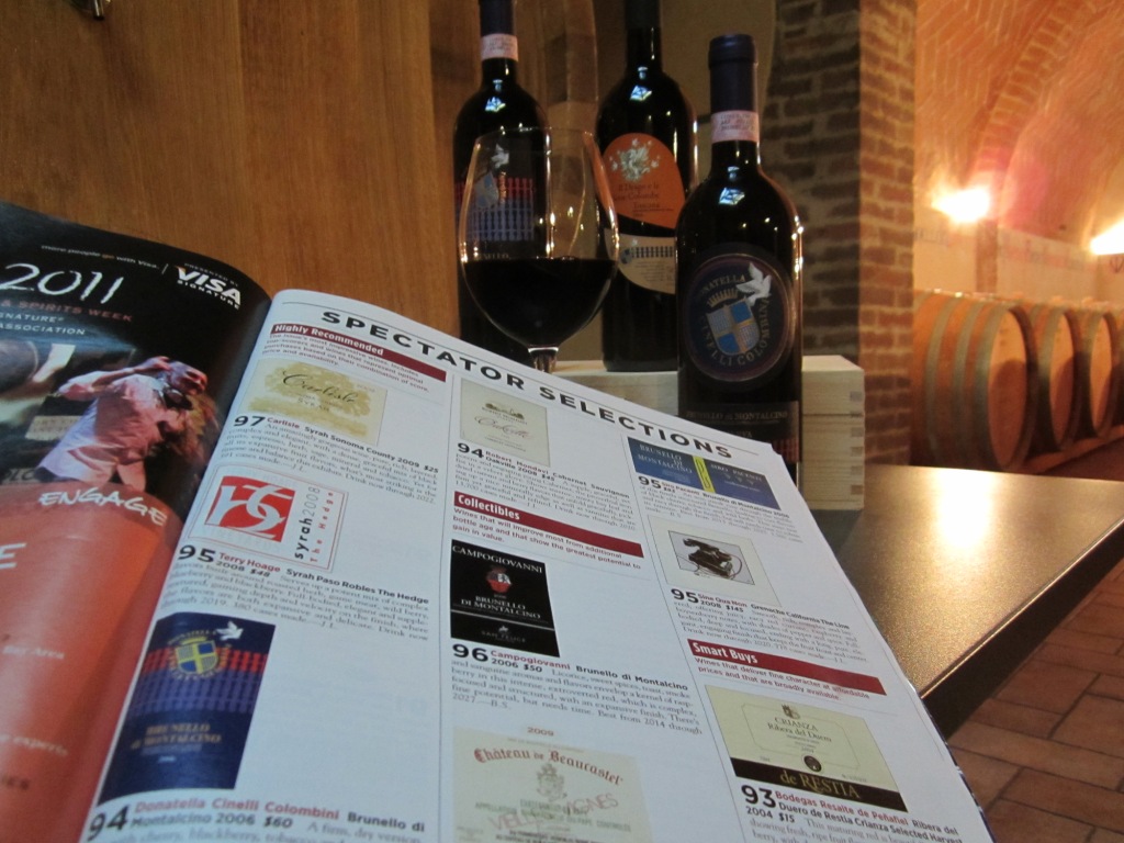 Wine Spectator e il Brunello
