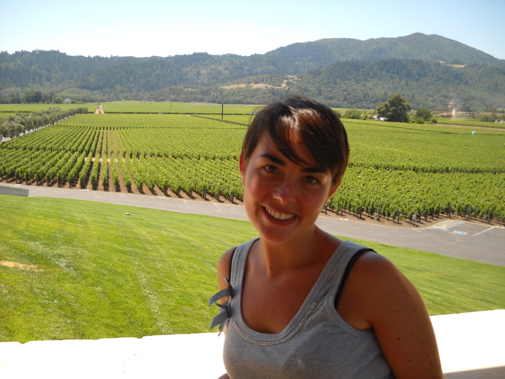 Violante in Opus One vineyards