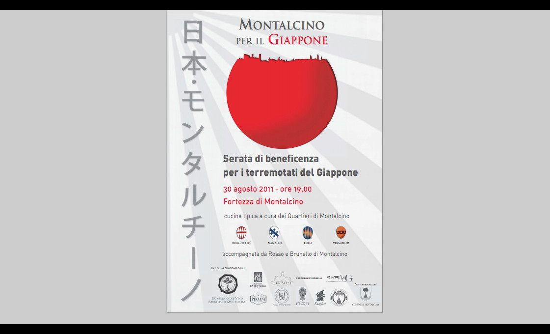 Montalcino per il Giappone