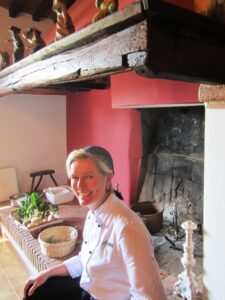 Helle nella scuola di cucina della fattoria del Colle