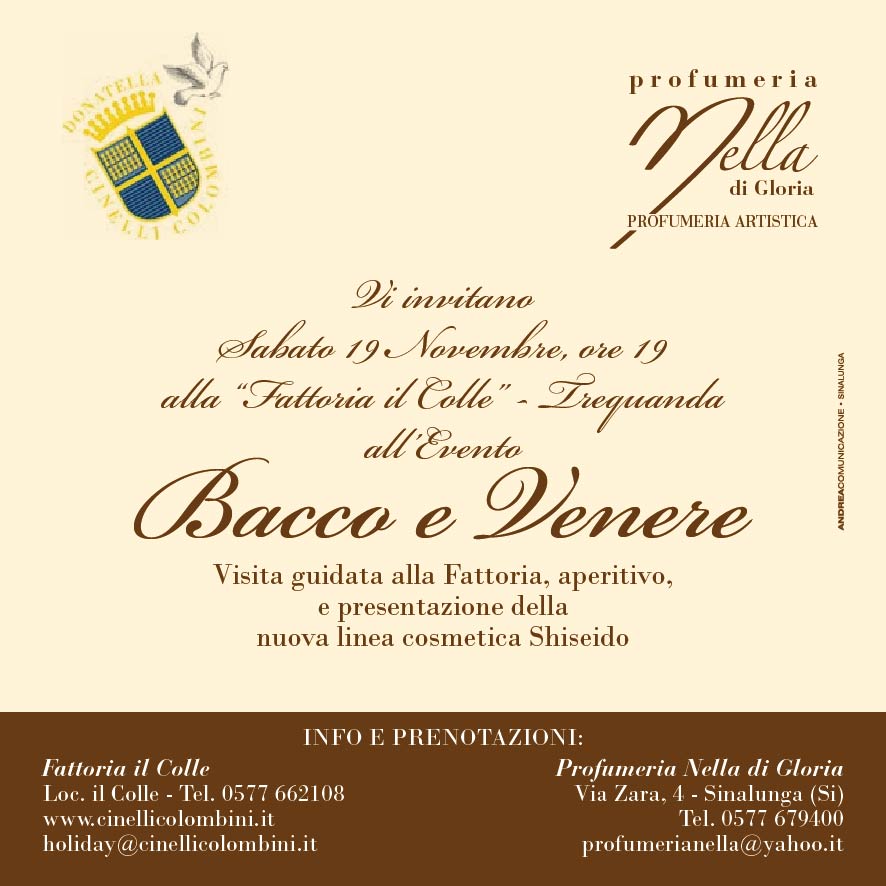 Bacco e Venere