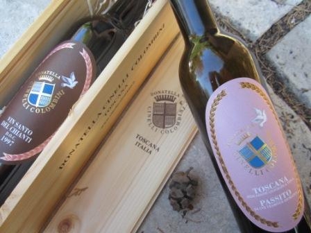 Vin Santo e Passito aromatico da uve Traminer