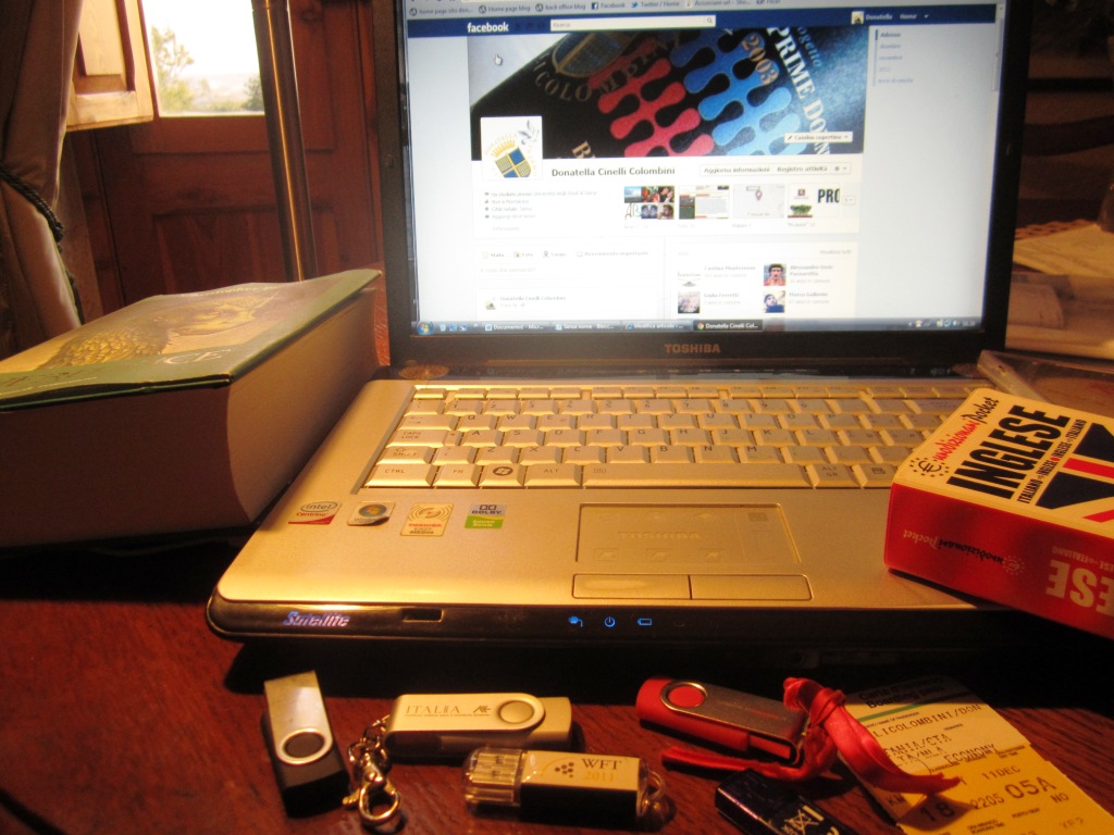 PC portatile di Donatella