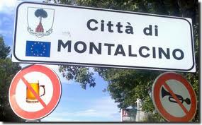 Montalcino, segnale antibirra Montalcino, segnale antibirra