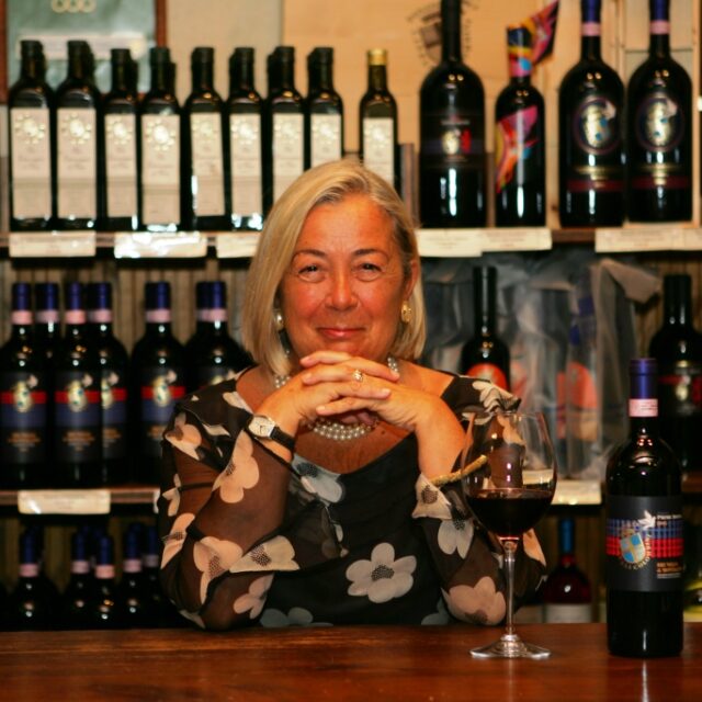 Donatella Cinelli Colombini - cantina storica - Fattoria del Colle