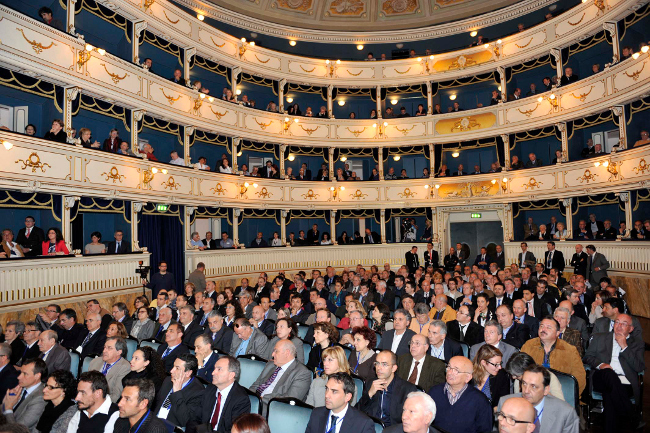 Siena Teatro dei Rozzi Convegno Confesercenti