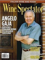Wine Spectator cover - Angelo Gaja