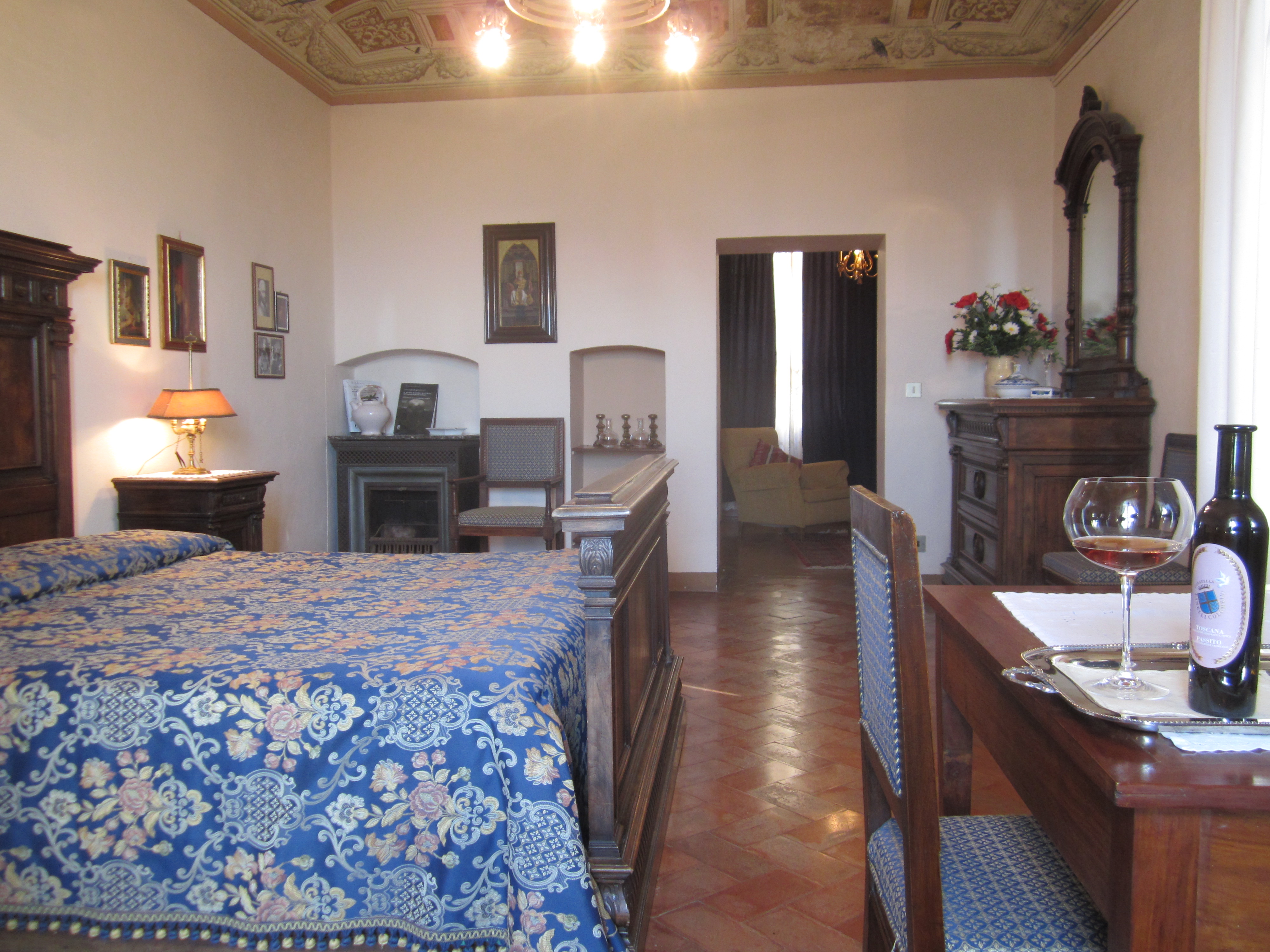 Appartamento del Granduca, villa padronale, Fattoria del Colle