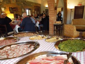 Montalcino - Casato Prime Donne - sala da degustazione