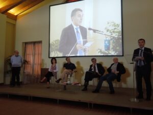 Siena-Castelpugna-Franco Ceccuzzi Sindaco a sinistra Carlo Cambi