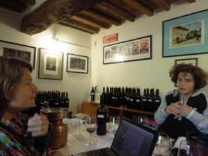 Valerie Lavigne-Barbara Magnani- maggio 2012-Fattoria del Colle