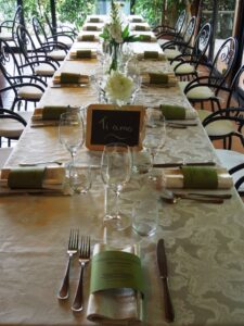 Wedding backstage-Fattoria del Colle- apparecchiatura