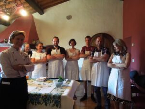 FattoriaDelColle-Helle Poulsen Tesio e gli allievi