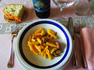Carbonara-with-zucchini-buffalo speck