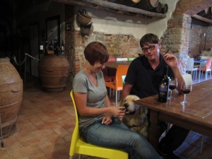 Bonella and Riccardo with Felix