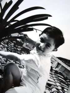 Carlo Gardini da piccolo