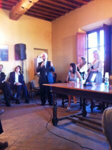 Montepulciano- Il Vescovo Ciotoloni alla commemorazione di Mario Guidotti,