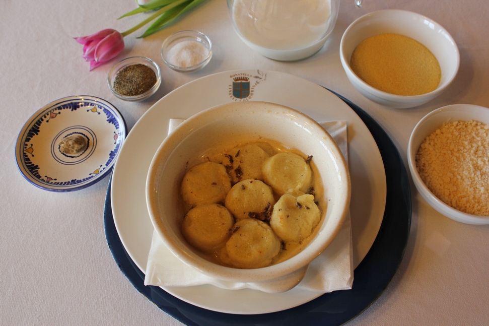 Gnocchi di semolino_ristorante_Fattoria del Colle_