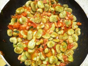 Sfufatura delle fave