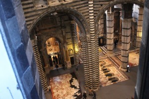 Cathedral of Siena, the sight from up high