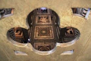 Siena, the inside flooring of cathedral