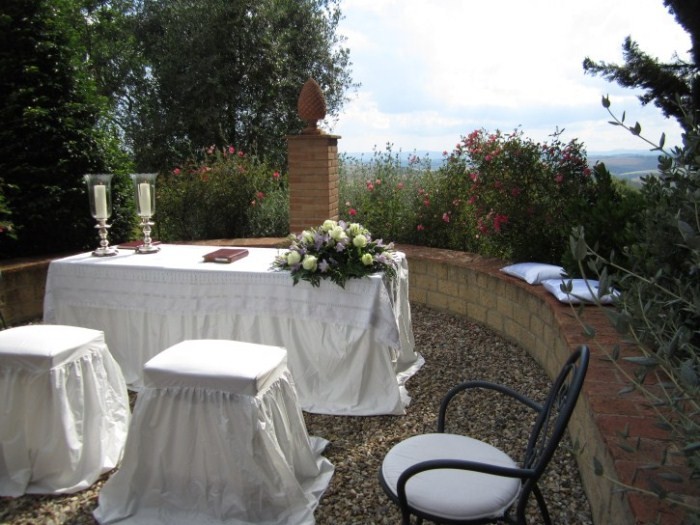 matrimonio all'aperto