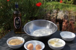 Focaccia di Rapolano 1 - ingredienti Dolce della provincia di Siena la focaccia di Rapolano