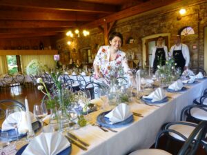 shabby chic banchetto di nozze shabby chic Fattoria del Colle