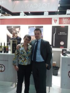 Violante Gardini e Luca Gardini Vinexpo