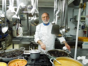 Luciano Zazzeri's restaurant in Italy