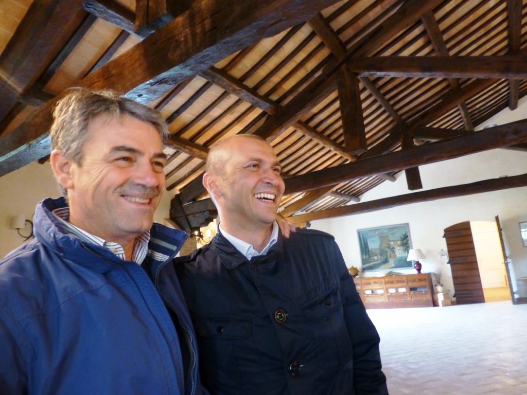 Renzo Cotarella e Massimiliano Pasquini