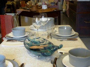 handicraft from Tuscany - salad bowl