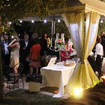 Fattoria del Colle notturno nel parco