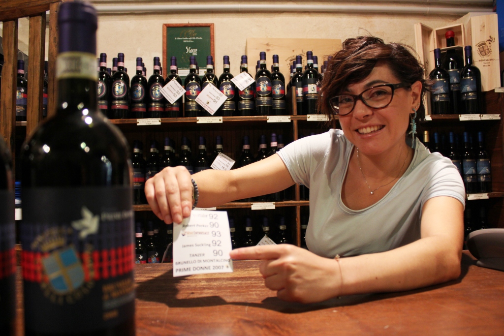 Brunello Prime Donne punteggio Tanzer