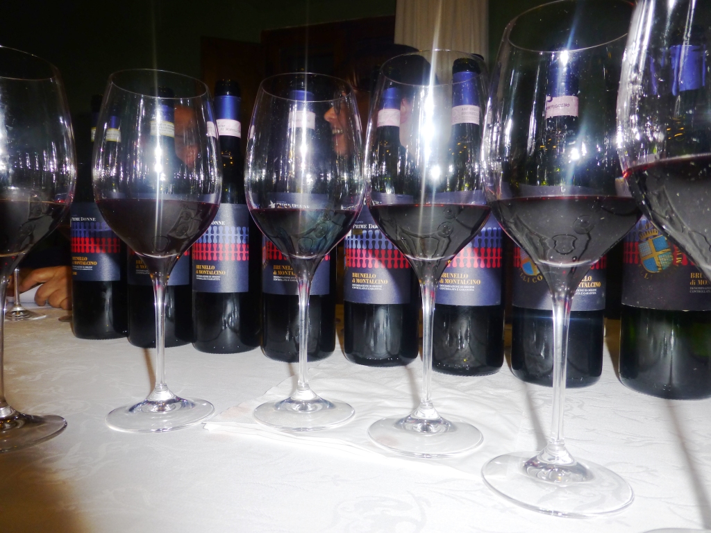 Brunello Prime Donne verticale per Sommelier AIS Toscana