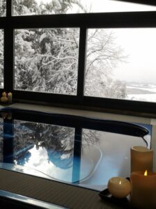 zona benessere - Fattoria del Colle effetto neve febbraio 2012 zone benessere - Fattoria del Colle effetto neve febbraio 2012