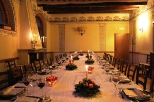 Fattoria del Colle Ristorante sala liberty Fattoria del Colle Ristorante sala liberty