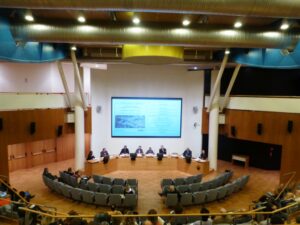 Siena, auditorium MPS convegno sul turismo Siena, auditorium MPS convegno sul turismo