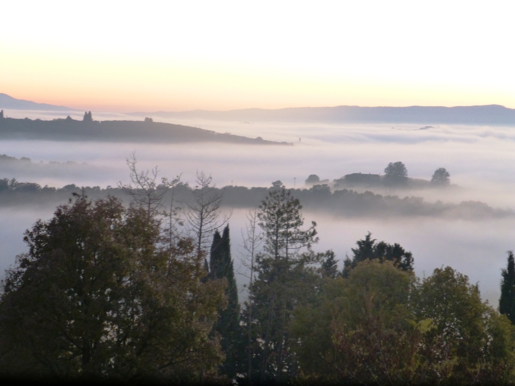 Fattoria del Colle tramonto 2013