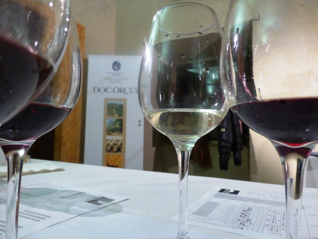 Orcia degustazione ONAV San Quirico