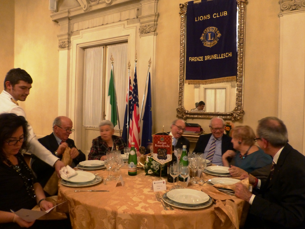 Emilio Giannelli Carlo Gardini Lions Club Firenze Brunelleschi