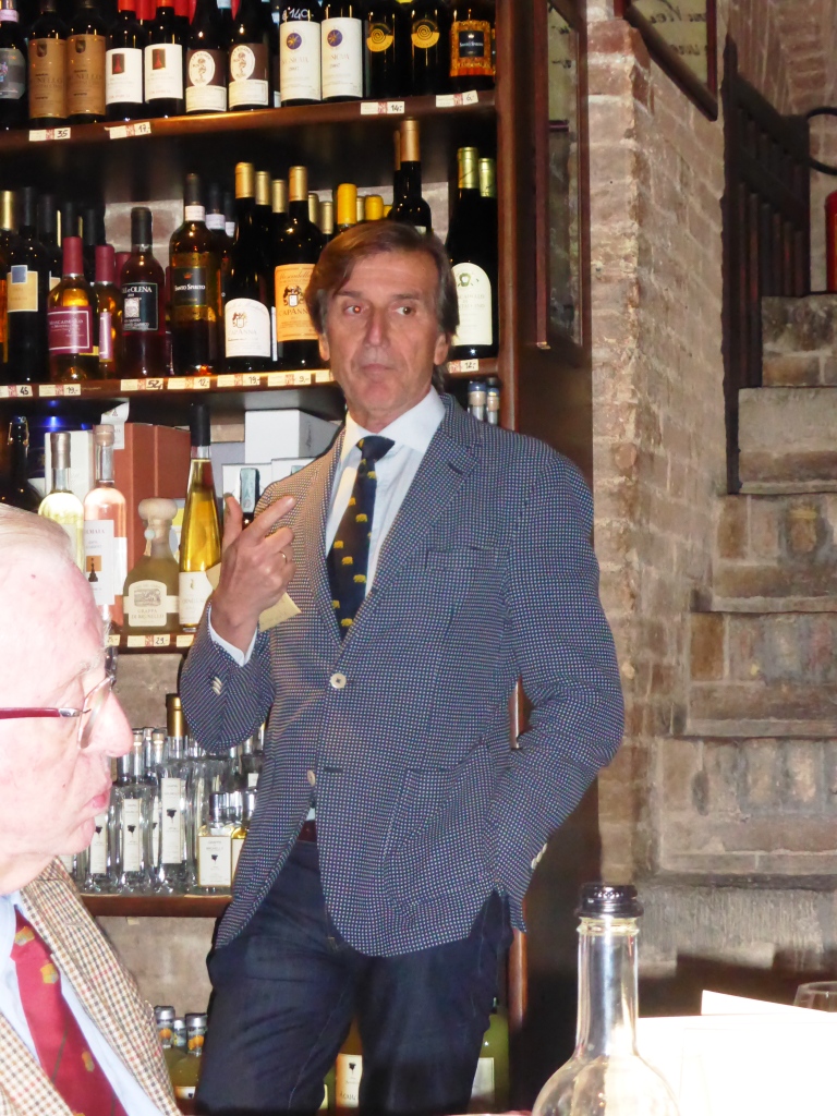 Alessandro Zanasi al Lions Club Montalcino La Fortezza