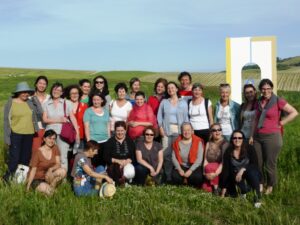 Marielle Kubik e le sue allieve al Casato Prime Donne Montalcino