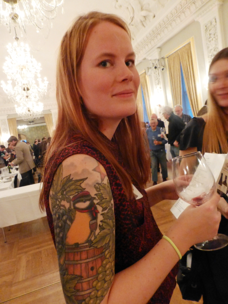 tatuaggio enologico Copenaghen degustazione Gambero Rosso