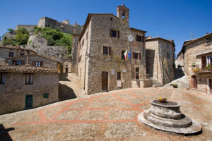 Castiglion d'Orcia centro storico