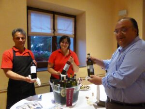 Ristorante il Mestolo serata della Vernaccia di San Gimignano