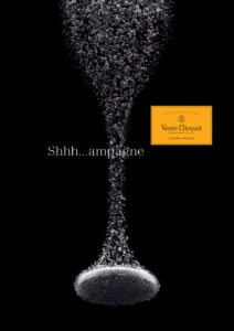 Falso Veuve Clicquot in pillole Falso Veuve Clicquot in pillole